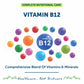 Bliss Welness VitaBliss B12 Vitamin | For Bone, Immune and Cognitive Health | Overall Health Care Supplement - 60 Tablets