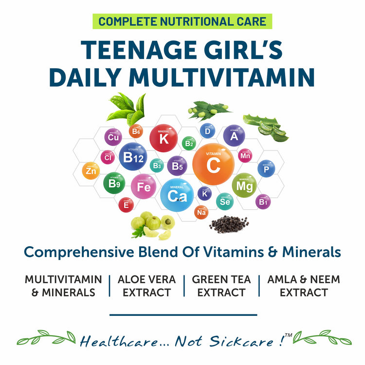 teenage girl daily vitamin