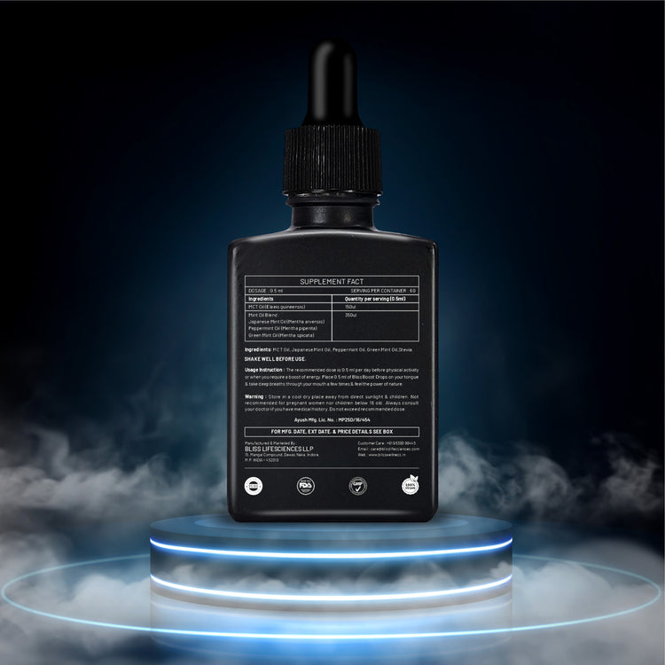 Energy booster drops