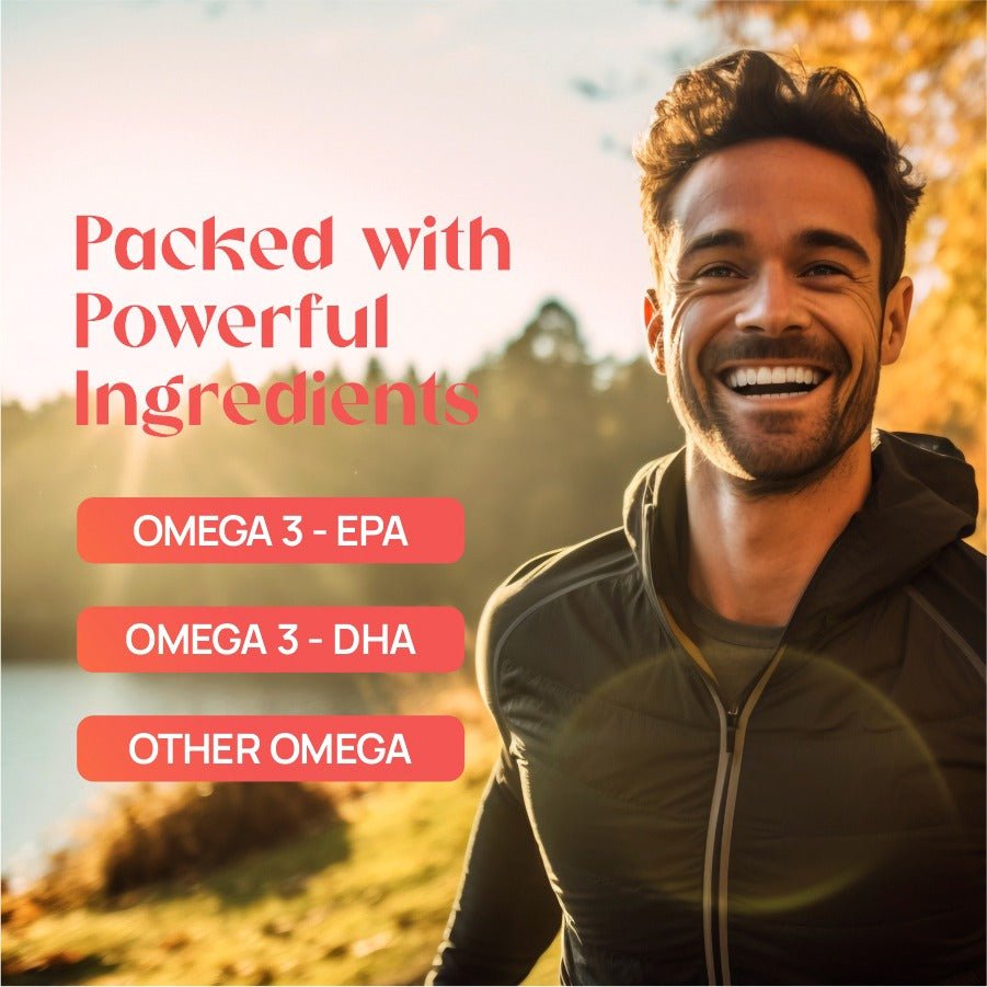 Bliss Welness CardioBliss Absolute Fish Oil Triple 3X Strength 2500mg | 1100mg EPA 700mg DHA 200mg Other Omega 3 6 9 Fatty Acid | Cold Pressed Molecular Distilled Burp Free | Brain Heart Joints Eye Muscle Build Skin Health Supplement - 60 Softgel Caps - Bliss Welness