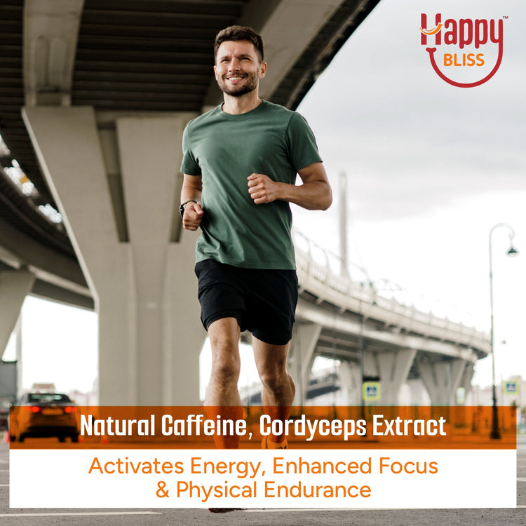 Bliss Welness Happy Bliss : Happiness, Anxiety & Stress Relief Supplement | Supports Calmness, Mood and Happy Hormones | Supports Balance of Cortisol, Dopamine, Endorphins, Serotonin & Oxytocin |Memory, Love & Cognition Support : 30 Servings - Bliss Welness