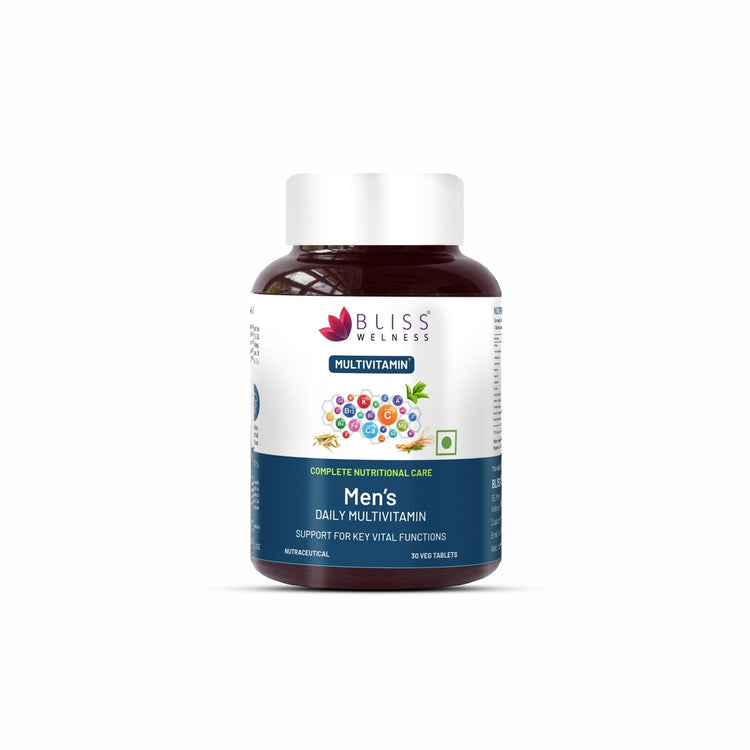 Bliss Welness VitaBliss Men’s Daily Multivitamins - 30 Veg Tablets - Bliss Welness