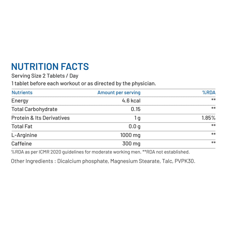 nutrition facts