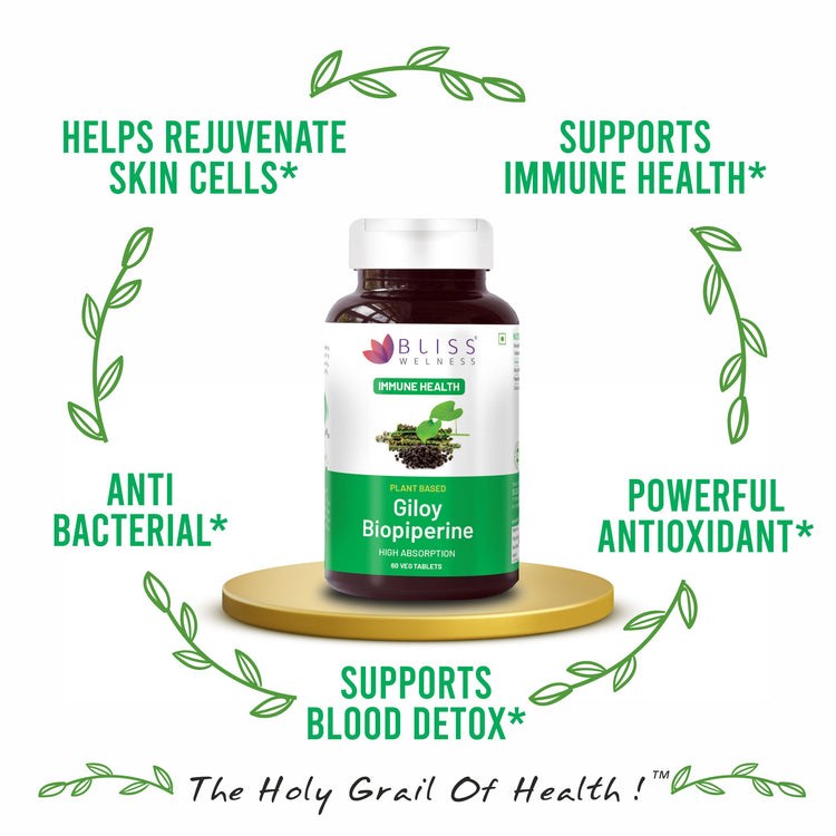 Giloy Extract is extremely beneficial for Joint Pain Relief, Heart Health and Brain Health