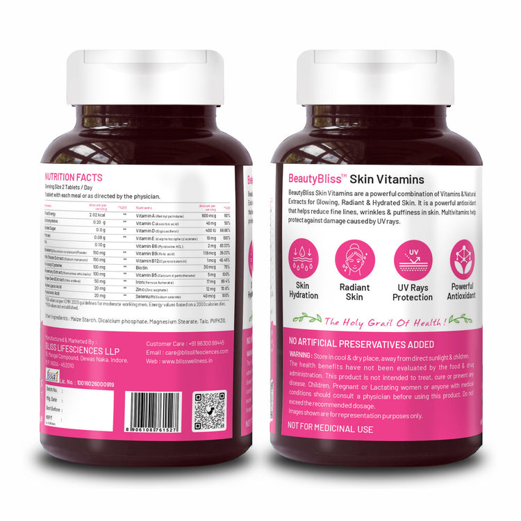 Hyaluronic Acid Alpha Lipoic Acid Grapeseed BlueBerry Extact Multivitamins Capsule Tablets Skin Face Oil Growth Moisturizer Gel Organic Plant Supplement Acne Dark Spots Reduction Blemish Shine Glow Radiate Hydrate Beauty Vegetarian Women