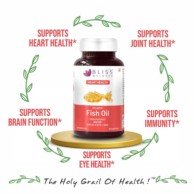 Fish oil capsules