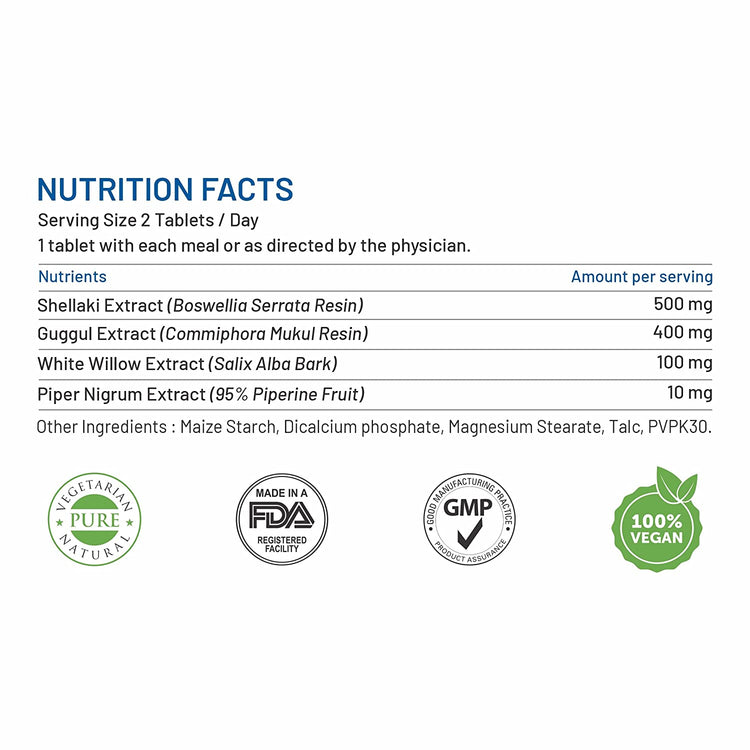 Boswellia tablets | Joint health Supplements