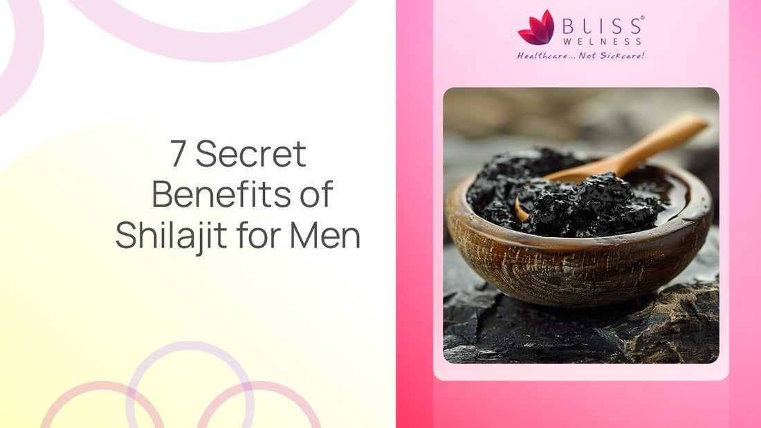 7 Secret Benefits of Shilajit for Men