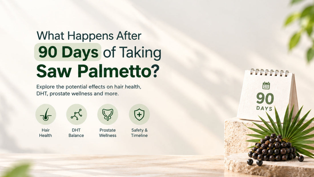 90 Days of Taking Saw Palmetto
