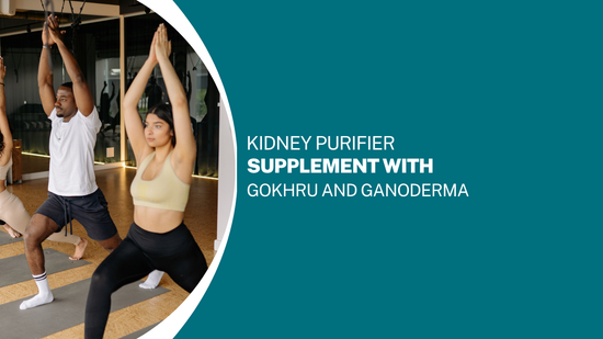 Kidney Purifier Supplement with Gokhru and Ganoderma: A Natural Solution for Optimal Kidney Health