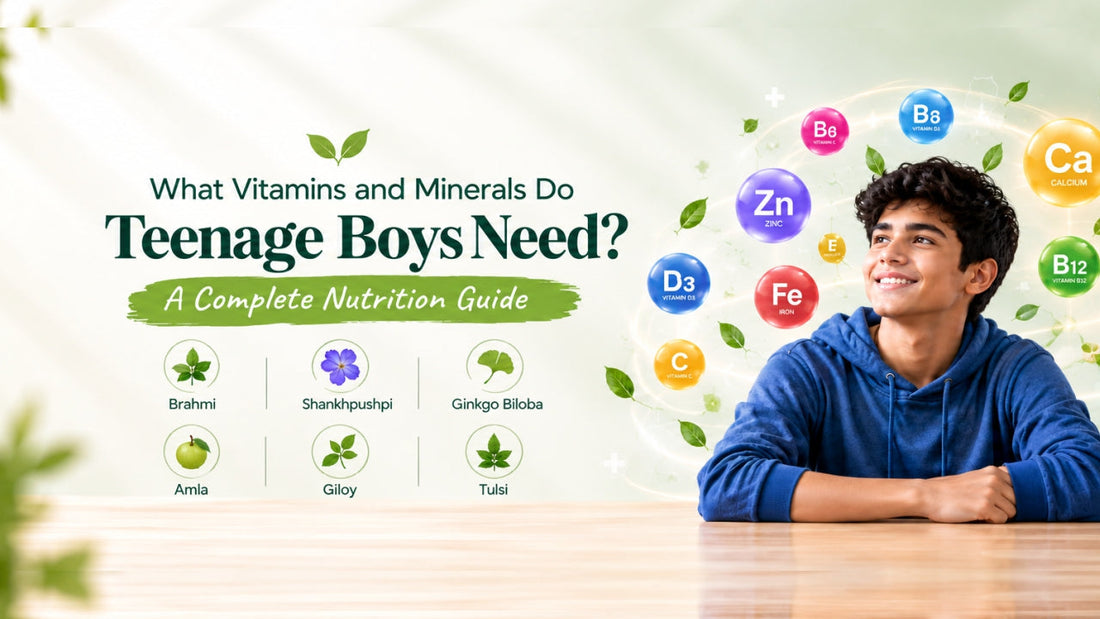 Vitamins and Minerals Do Teenage Boys Need
