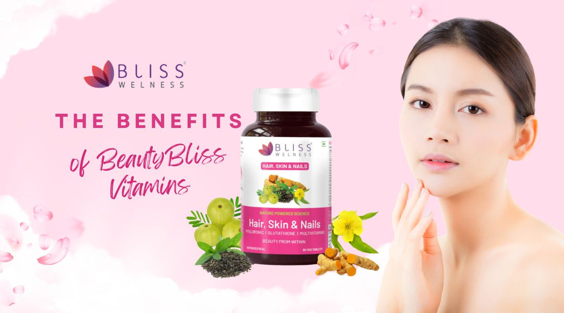 Achieve Radiant Hair, Skin, and Nails: The Benefits of BeautyBliss Vitamins with Hyaluronic Acid, Glutathione, and Biotin - Bliss Welness