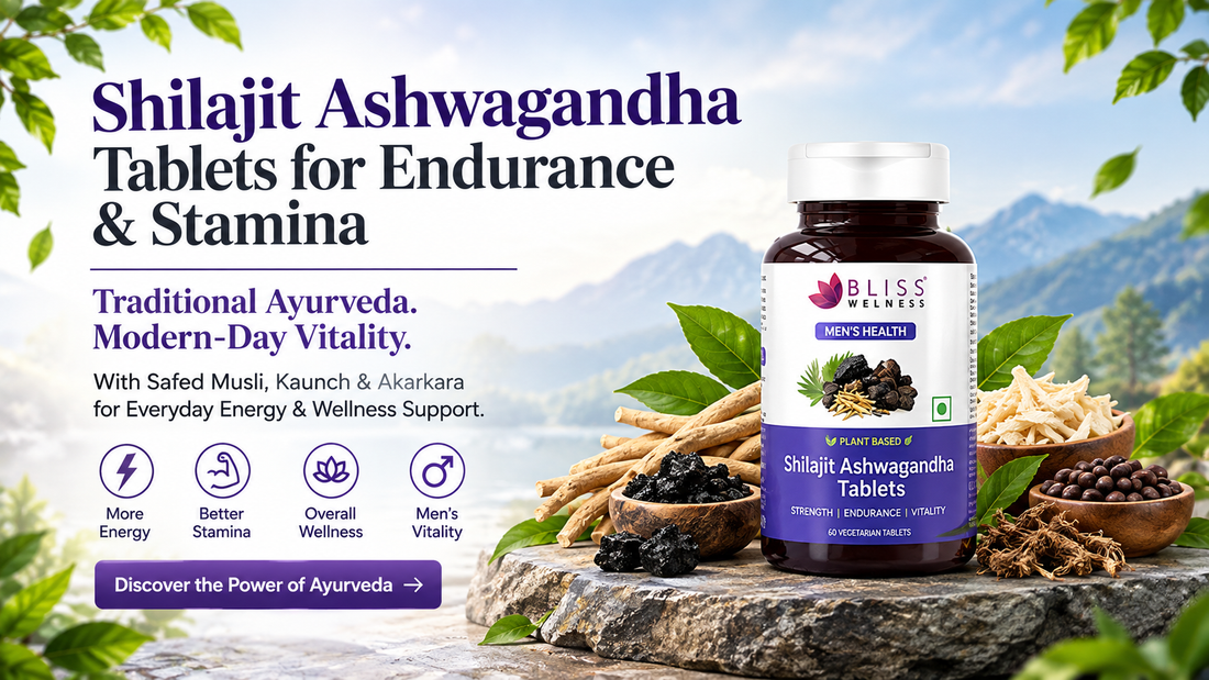 Shilajit Ashwagandha Tablets for Endurance & Stamina