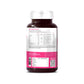 Supplement bottle with a detailed label on a white background
