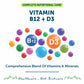 Vitamin D3 provides benign effects on the immune response of human cells and ensures adequate Vitamin D in the body.