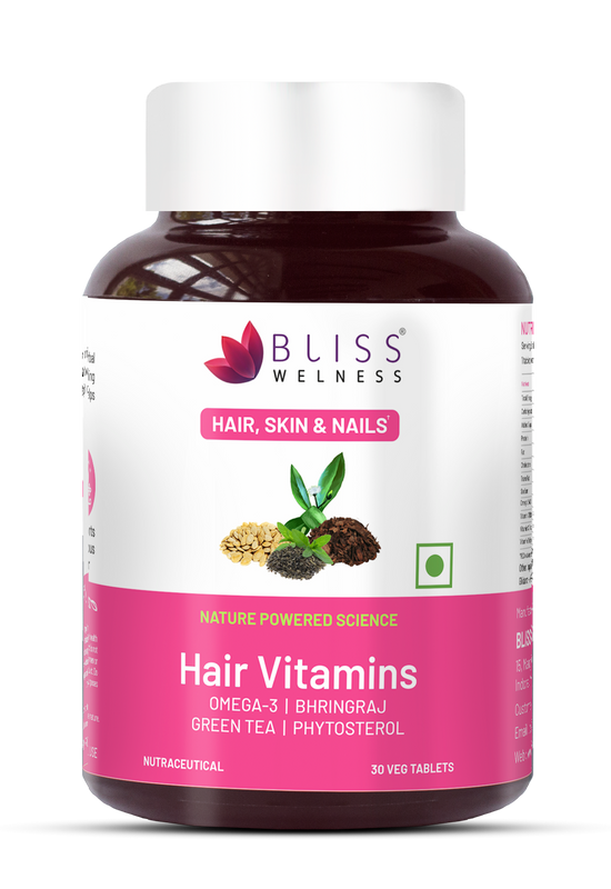 Bliss Welness BeautyBliss Hair Vitamins - 30 Veg Tabs