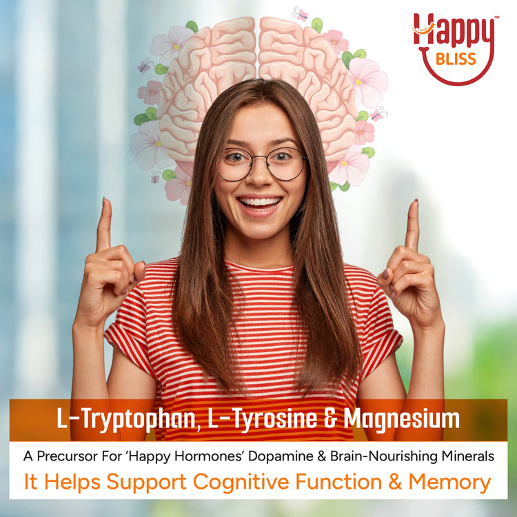 Happy bliss supports cognitive function & memory