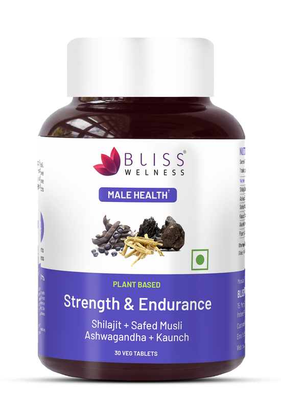 Bliss Welness JoshBliss Gold  Pure Shilajit - 30 Vegetarian Tablets