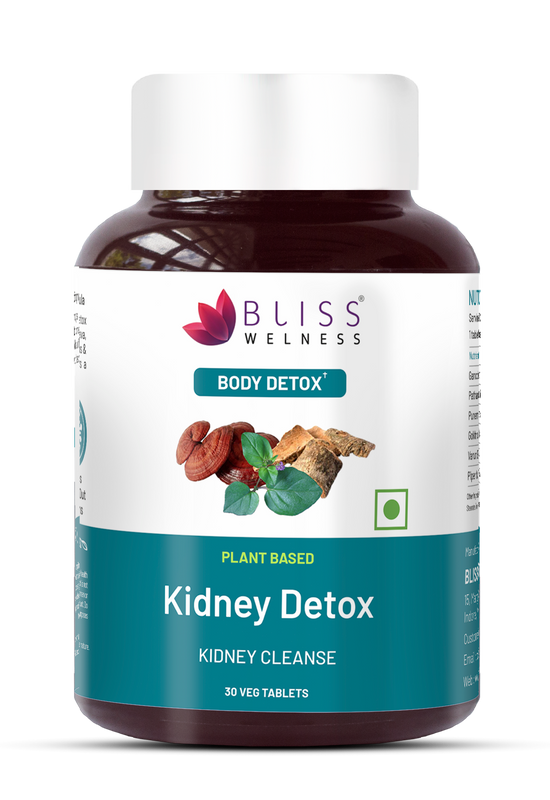 Bliss Welness DetoxBliss Kidney Detox - 30 Vegetarian Tablets