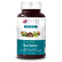 A bottle of Bliss Welness DetoxBliss Gut Detox health supplement tablets, with a label showing the brand name, product name, and an image of the tablets.