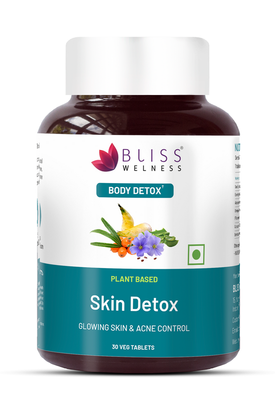 Bliss Welness DetoxBliss Skin Detox  - 30 Veg Tablets