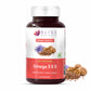 Bliss Welness CardioBliss Pure Omega 3 6 9 Heart & Brain Health | Triple Omega 3 6 9 ALA (Omega 3) 500MG LA (Omega 6) 137MG OA (Omega 9) 200MG - 60 Vegetarian Capsules