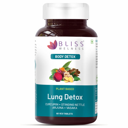 Bliss Wellness Lung Detox supplement 