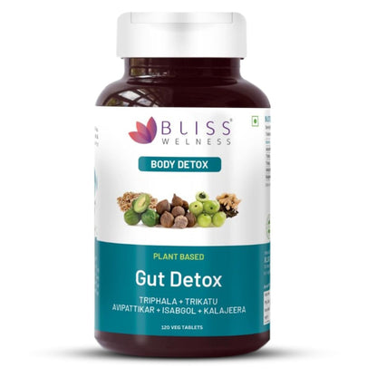 Gut Detox Tablets | Ayurvedic Gut Health Supplement for Better Digestion