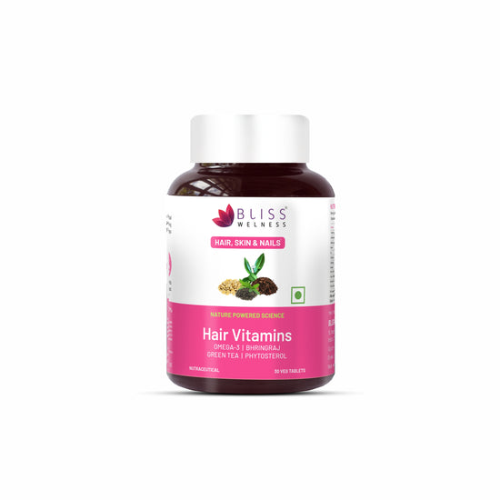 Bliss Welness BeautyBliss Hair Vitamins - 30 Veg Tabs