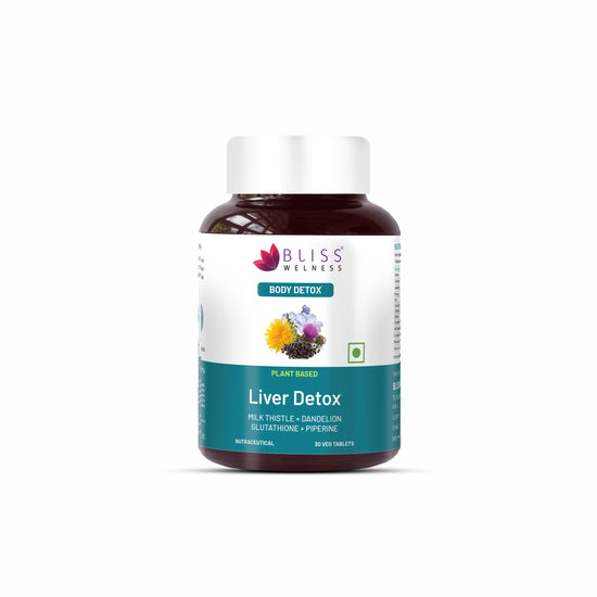 Bliss Welness DetoxBliss Liver Detox - 30 Veg Tablets