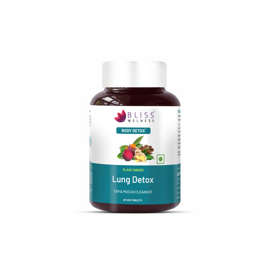 Bliss Welness DetoxBliss Lung Detox - 30 Vegetarian Tablets
