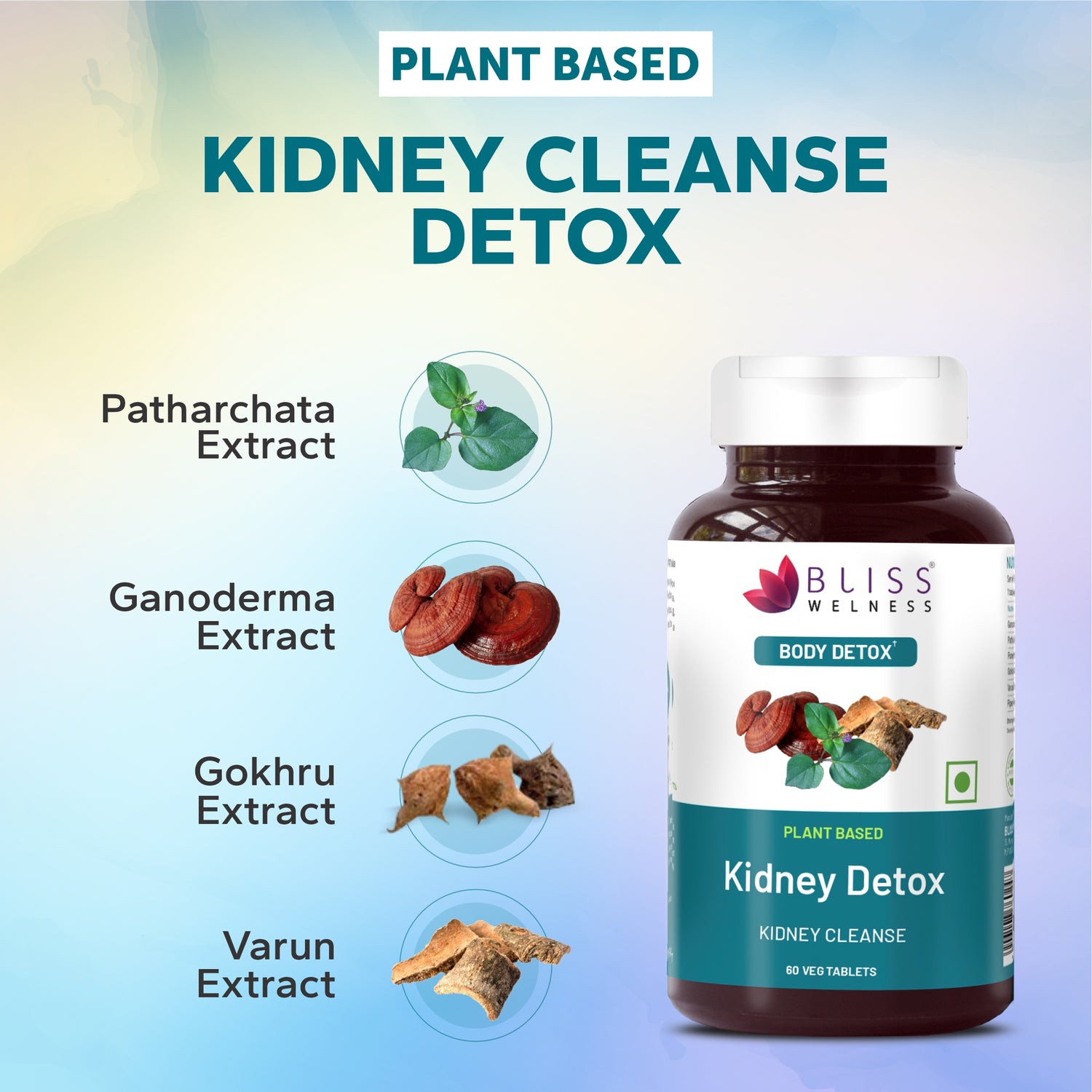 Bliss welness kidney detox ingredients