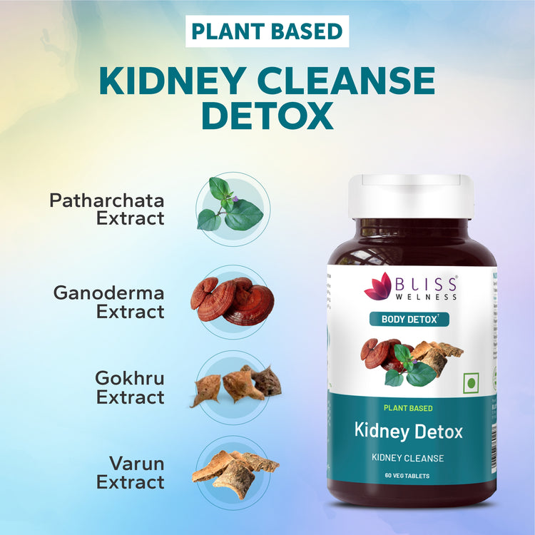 Bliss welness kidney detox ingredients