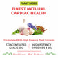 Bliss Welness CardioBliss Natural Cholesterol Management Immunity Boost | Garlic Oil + Omega 3 6 9 Oil | Heart & Weight Management Detox Antioxidant Supplement - 60 Softgel Capsules