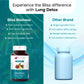 Bliss Wellness Lung Detox supplement bottle comparison with Other&