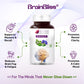 Bliss Welness BrainBliss health tablet for Memory Focus Mood | Brahmi Shankpushpi Ginkgo Biloba & Piperine | Cognitive Development Alertness Anti Anxiety Supplement - 60 Veg Tablets