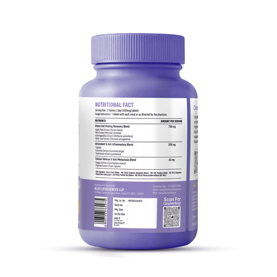 OncoBliss™ Breast | Advanced Post-Treatment Breast Recovery Nutrition | Supports Women&