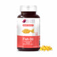 Bliss Welness CardioBliss Gold Fish oil (2000 Omega 3 with 360 mg EPA & 240 mg DHA) for Brain Heart Eye & Joint health of Men & Women - 60 Softgel Capsules