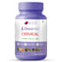 A bottle of Bliss Wellness OncoBliss Cervical Holistic Cancer Care tablets