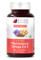 Bliss Welness LipidBliss Plus Cholesterol Management Heart Health | Omega 3 6 9 + Phytosterol Plant Sterols | Lipid Profile Immunity Support Supplement - 60 Vegetarian Capsules