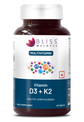 Bliss Welness Vitabliss Vitamin D3+K2 for Better Immune System, Bone, Teeth & Heart Health-60 Tablets