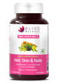 Bliss Welness BeautyBliss Hair Skin & Nail Vitamin | Hyaluronic Acid + Glutathione + Biotin + Curcumin + Multivitamins | For Stronger Hair Growth, Healthier Nails & Supple Skin | Vegetarian Supplement – 60 Veg Tablets