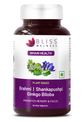 Bliss Welness BrainBliss health tablet for Memory Focus Mood | Brahmi Shankpushpi Ginkgo Biloba & Piperine | Cognitive Development Alertness Anti Anxiety Supplement - 60 Veg Tablets