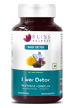 Bliss Welness DetoxBliss Liver Detox Cleanse Purifier | Milk Thistle Silymarin Dandelion Glutathione | Fatty Liver Protection Liver Care Alcohol Detox Herbal Supplement - 60 Veg Tablets