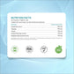 Nutrition facts for a dietary supplement 