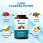 Bliss Welness DetoxBliss Lung Detox Cleanse Purify | Curcumin Trikatu Punerneva Echinecea | Respiratory Support Tar & Toxin Removal Antioxidant Herbal Supplement - 60 Vegetarian Tablets