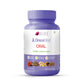 Bliss Wellness OncoBliss Oral Holistic Cancer Care tablets, featuring a white label with purple and red text and illustrations of herbal ingredients