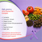 High-potency Oral Phytoactive Complex supplement. The left side features a white curved panel with text listing ingredients: Lycopene, Curcumin Extract, Ginger Extract, Kosam Extract (Brucea javanica), Kutki, Piperine Extract, and Kadir Vati.