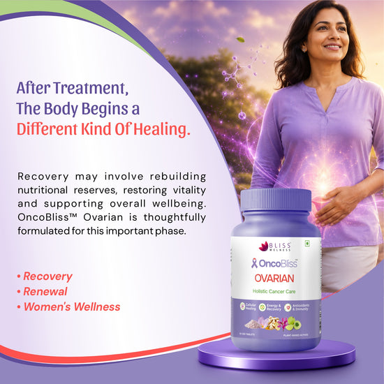 OncoBliss™ Ovarian | Advanced Post-Treatment Ovarian Recovery Nutrition | Supports Women&