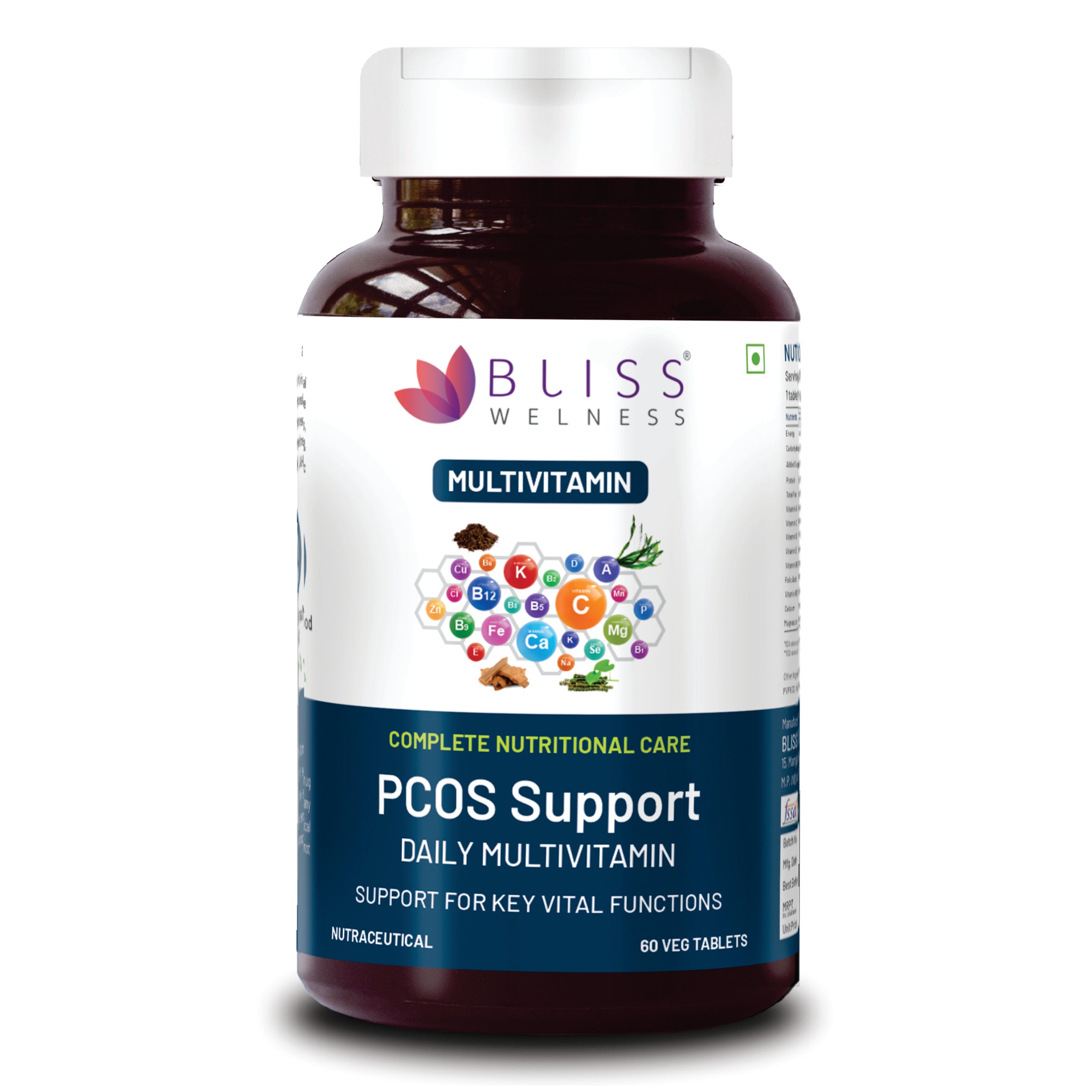 Buy PCOS Multivitamin Tablets for Menses Regulation and Hormonal Health ...